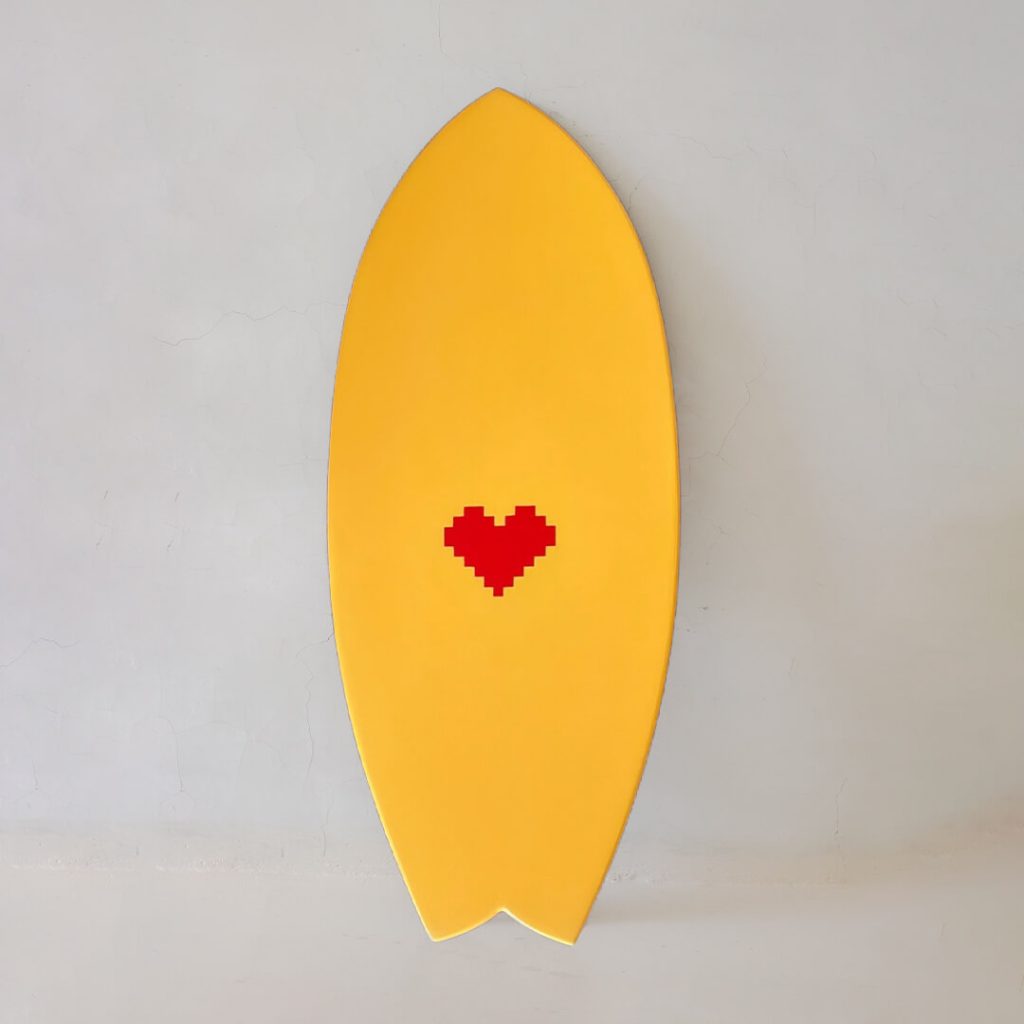 Spread love yellow