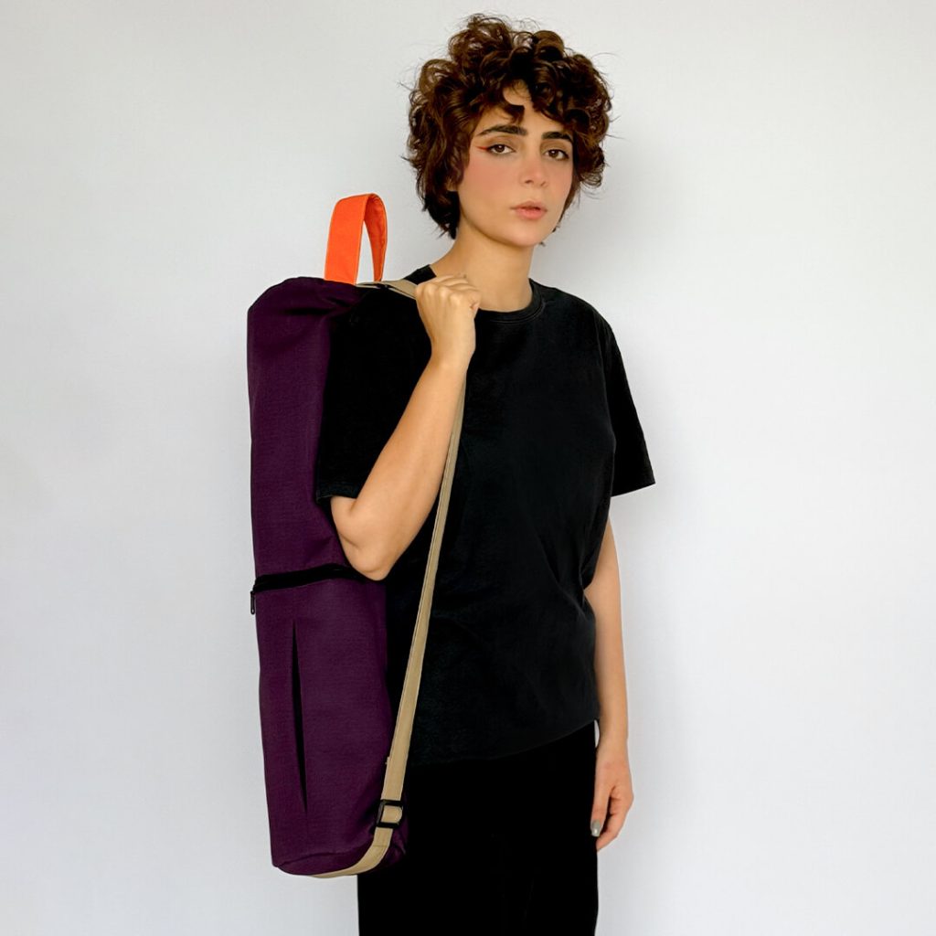 Yoga Matt Bag Purple